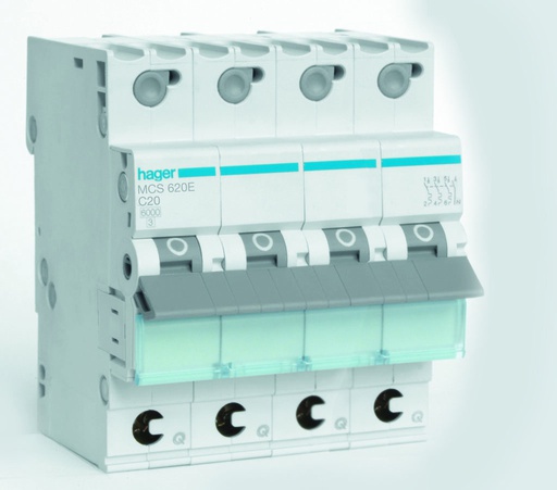 [E2ZRP] Hager Quickbusbar Circuit Breaker - MCS620E