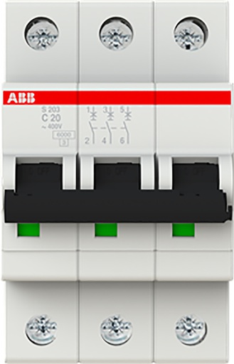 [E2ZTV] ABB System Pro M Compacto Interruptor Automático - 2CDS253001R0204