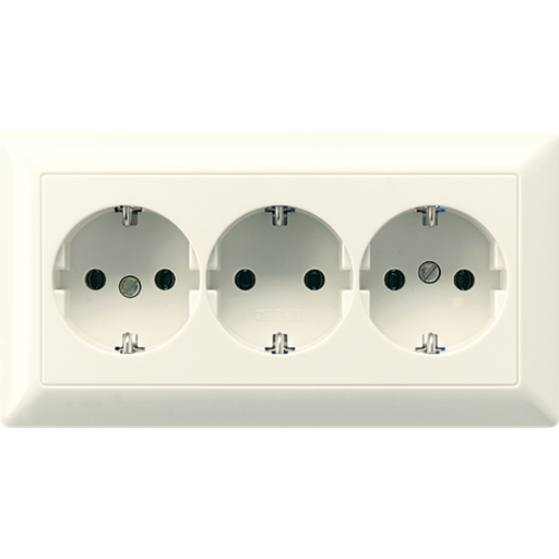 [E32QJ] Jung AS500 Wall Outlet Box (WCD Switchgear) - AS523