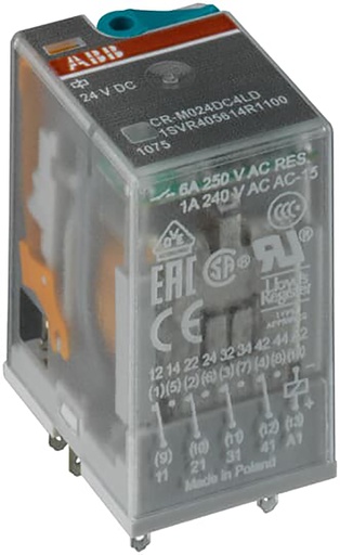 [E3342] ABB CR-M Auxiliary Relay - 1SVR405613R1100