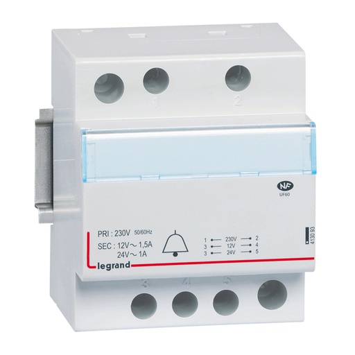 [E33RQ] Legrand LEXIC Bell Transformer - 413093