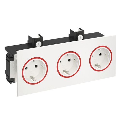 [E34QD] Rehau By OBO Toma De Corriente De Pared SIGNA (interruptor WCD) (Enchufe Europeo) - 6121036
