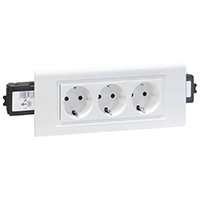 [E34UW] Prise Murale Legrand VAN GEEL (appareillage WCD) (Prise européenne) - 351079