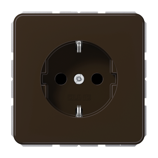 [E36EW] Jung CD500 wandcontactdoos (WCD-schakelmateriaal) (Europese Stekkerdoos) - CD1520NBR