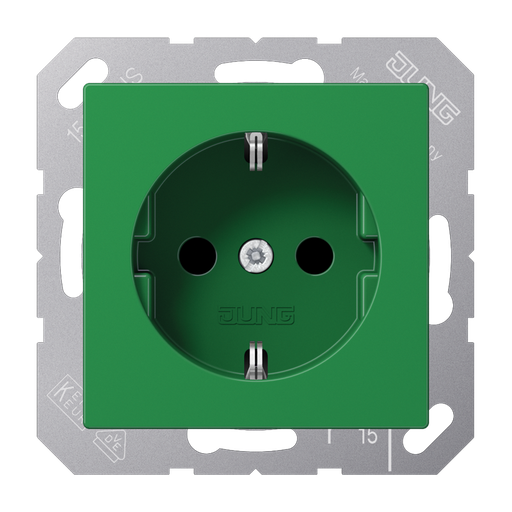 [E36FG] Jung Wandsteckdosenbox (WCD-Schaltanlage) (Europäische Steckdose) - A1520NBFGN