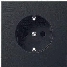 [E36FV] Jung Wall Outlet Box (WCD Switchgear) (European Socket) - AL1520NKIAN