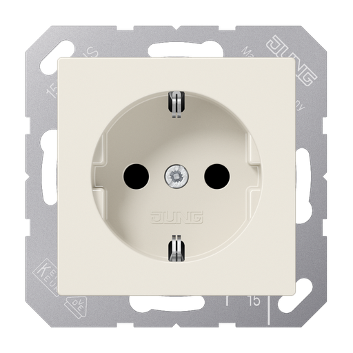 [E36FF] Jung Wall Outlet Box (WCD Switchgear) (European Socket) - A1520NBF