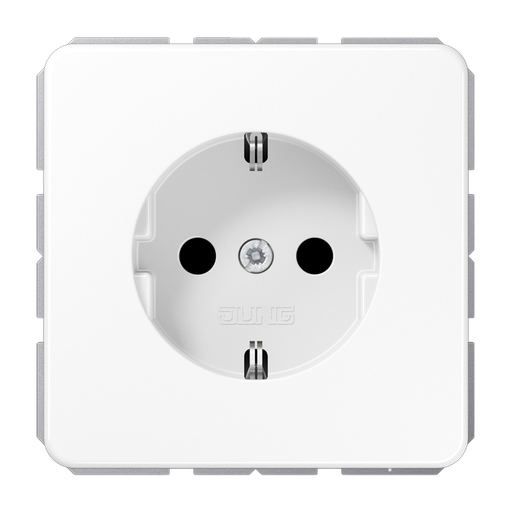 [E36G3] Caja De Enchufes De Pared Jung (aparamenta WCD) (Enchufe Europeo) - CD1520NKIWW