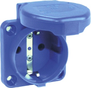 [E36TS] Toma De Pared Keraf PCE (aparamenta WCD) (Enchufe Europeo) - 106319