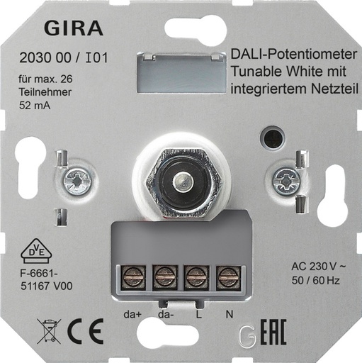 [E36YW] Gira Basic Unit Dimmer - 203000