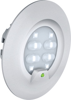 [E38S6] Eaton Blessing RoundTech Emergency Lighting Fixture - RT2RSEO200ATF1HIP