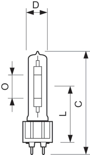 [E39P9] Philips Master High-pressure sodium vapor lamp - 20233815