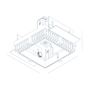 [E3CTE] Delta Light MINIGRID IN Mechanical Supply Housing luminaire - 202 71 95 01