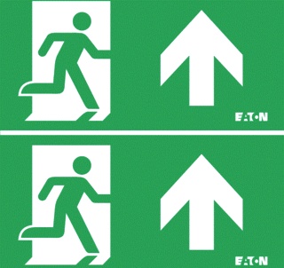 [E3CUR] Eaton Blessing NexiTech Pictogram Emergency Lighting - NEXI-PLEX-UU