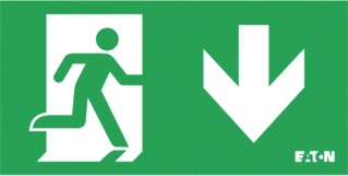 [E3CUT] Eaton Blessing NexiTech Pictogram Emergency Lighting - NEXI-PICTO-D