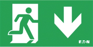 [E3CUT] Eaton Blessing NexiTech Pictogramme Éclairage D'urgence - NEXI-PICTO-D