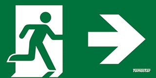 [E3CYJ] Famostar Pro Pictogramme Éclairage D'urgence - 392711