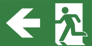 [E3D4R] Van Lien Evago Pictogramme Éclairage De Secours - 7TCA091350R3949