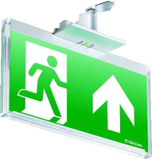 [E3D4K] Van Lien Evago Emergency Lighting Fixture - 7TCA091160R0322