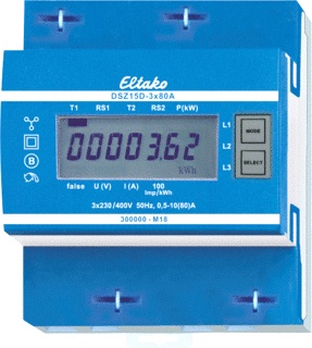 [T23HP] Eltako DSZ15 Electricity Meter - 28380015