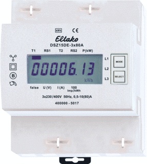 [T23HQ] Eltako DSZ15 Electricity Meter - 28380615