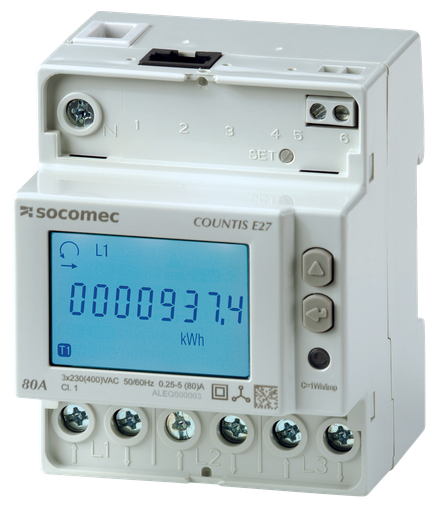 [T23JT] Socomec COUNTIS Electricity Meter - 48503054