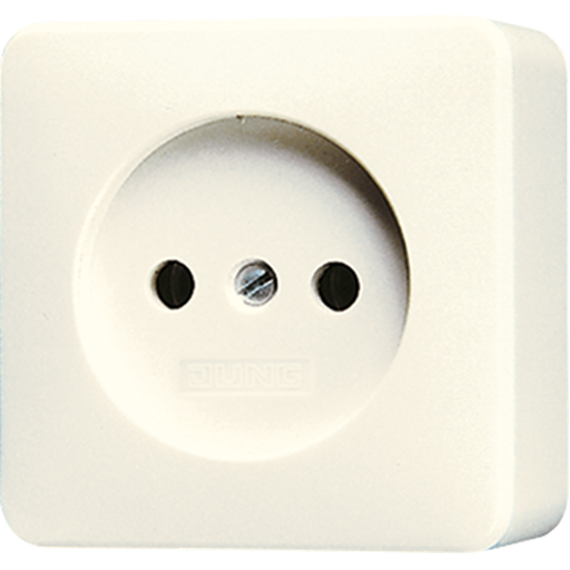[E2U3N] Jung AP600 Wall Outlet Box (WCD Switchgear) (European Socket) - 611A