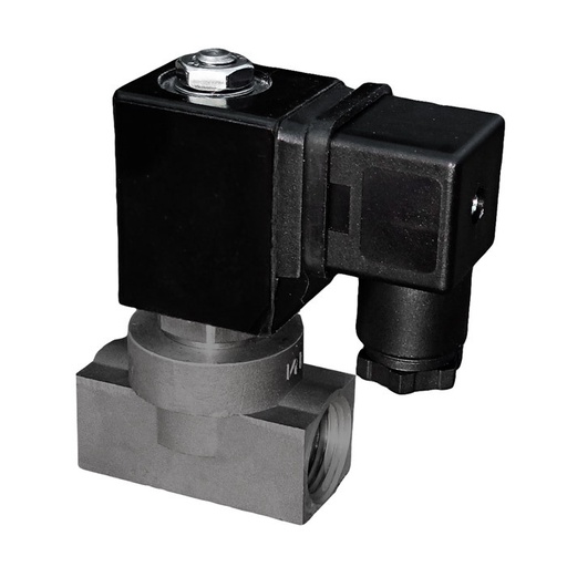 [LP-DA012A090N-380AC] Solenoid Valve LP-DA 1/2'' low pressure aluminium NBR 0-0,6bar 380V AC