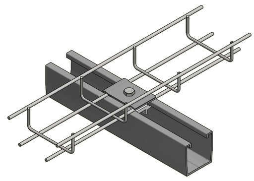 [E2YA6] Sistema de soporte de cables con material de montaje Van der Valk - 760207