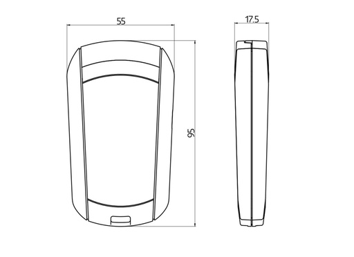 [E2Y6E] BEG Luxomat Accesorios Sensor de Movimiento - 93067