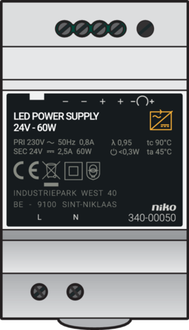 [E394J] Niko LED driver - 340-00050