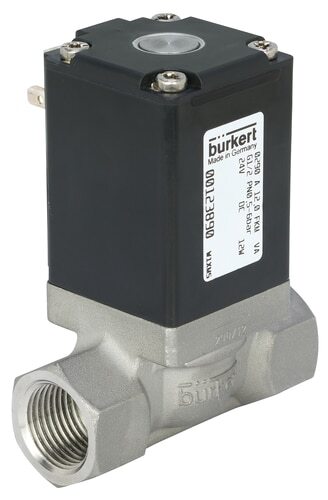 [298142] Solenoid Valve G1/2'' NC Stainless steel FKM 0-16bar/232psi 24VAC/DC Vacuum Anti-Waterhammer 0290 298142