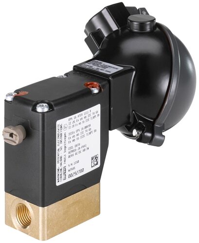 [20007431] Solenoid Valve G1/4'' NC Brass FKM 0-10bar/145psi 230VAC/DC ATEX 0330 20007431