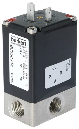 [20030875] Solenoid Valve 3/2 Mixing G1/4'' Stainless steel FKM -1-5bar/-15-73psi 24VDC Vacuum 0330 20030875