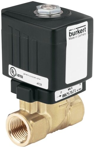 [260804] Électrovanne G1/2'' NC Laiton EPDM 0-10bar/145psi 48VAC Anti Coup De Bélier 6213 260804