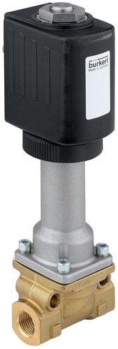 [352627] Electroválvula G1/2'' NC Latón PTFE 0-5bar/73psi 24VAC/DC Vacío -200 - 180°C (-328 - 356°F) 6026 352627