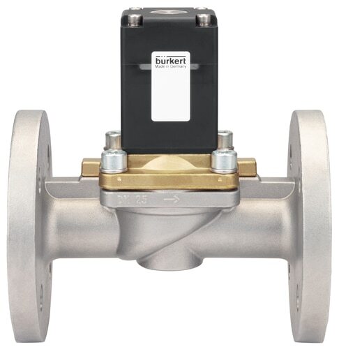 [356930] Magnetventil 25 Mm Flansch Nc Messing EPDM 0-16Bar/232Psi 230Vac Vakuum Wasserschlagschutz 0290 356930