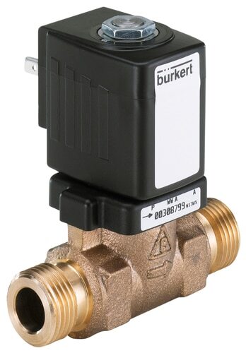 [20028731] Válvula Solenoide G3/4'' Macho NC Bronce NBR 0.5-10bar/7-145psi 24VDC Antigolpe De Ariete 6213 20028731