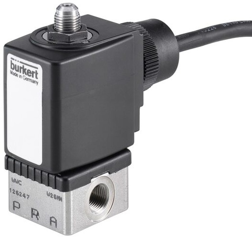 [20004048] Solenoid Valve 3/2 Universal G1/4'' Stainless steel FKM 0-1.7bar/25psi 24VAC/DC ATEX 6014 20004048