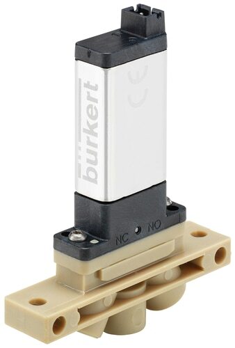 [355745] Solenoid Valve UNF 1/4-28 PEEK FFKM -1-2bar/-15-29psi 24VDC Latching 6724 355745