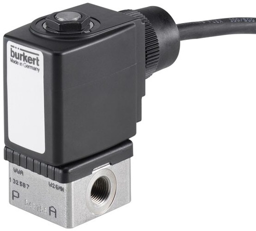 [364528] Electroválvula G1/4'' NC Acero inoxidable FKM 0-1,2bar/17psi 230VAC/DC ATEX 6013 364528