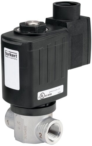 [367016] Electroválvula G1/2'' NC Acero inoxidable FKM 0-1,5bar/22psi 230VAC 6027 367016