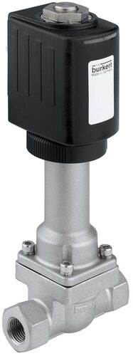 [367643] Electrovanne G1/4'' NC Acier inoxydable PTFE 0-10bar/145psi 24VAC/DC Vide -200 - 180°C (-328 - 356°F) 6026 367643