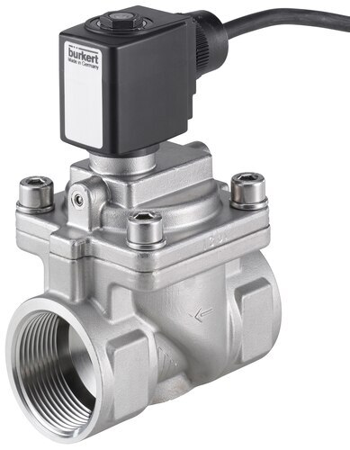 [378217] Válvula Solenoide G1'' NC Acero Inoxidable EPDM 0.2-16bar/3-232psi 230VAC/DC Antigolpe De Ariete Agua Potable ATEX 6281 378217
