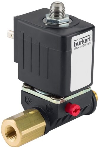 [389548] Magnetventil 3/2-Wege G1/4'' Stecker/Buchse - Banjo NC PPS FKM 0-10bar/145psi 24VAC 6014 389548