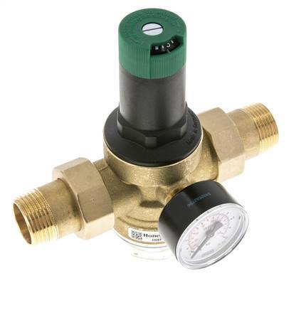 [M27DW] Filter Pressure Reducer Brass R1'' 97 l/min 1.5-6 bar/22-87psi Drinking Water