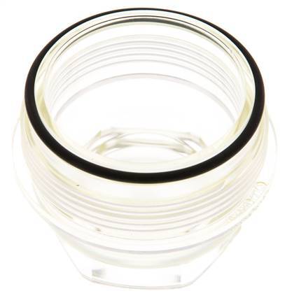 [M27F8] Sieve Bowl Transparent R 1'' and R 11/4'' 1.5 - 6bar Braukmann