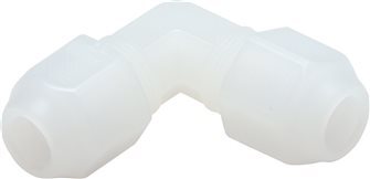 [F2VFG] 2x4mm PVDF Elbow Hose Fitting 10bar/145psi