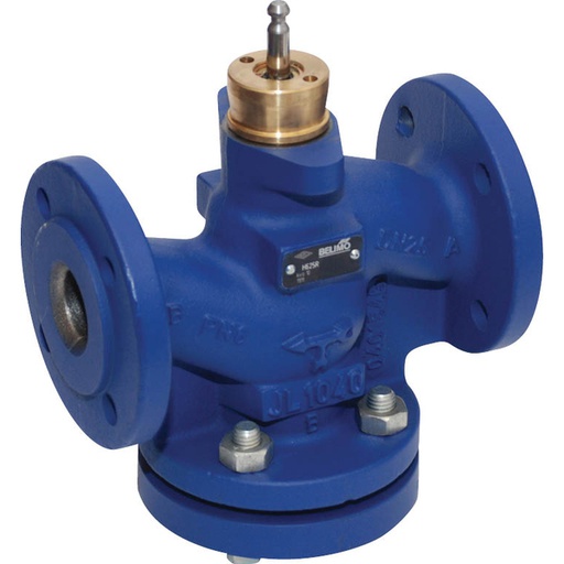 [V2VDQ] Belimo Globe Valve Flange DN20 Kvs6.3 Cast Iron EPDM 15mm Stroke PN6 H620R