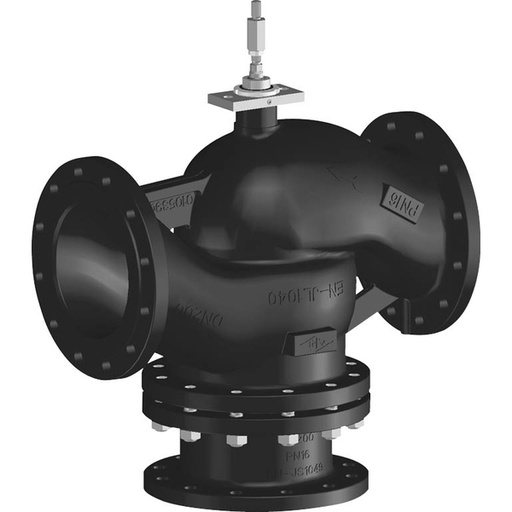 [V2VGP] Belimo 3-Way Globe Valve Flange DN200 Kvs630 Cast Iron EPDM PN16 H7200W630-S7